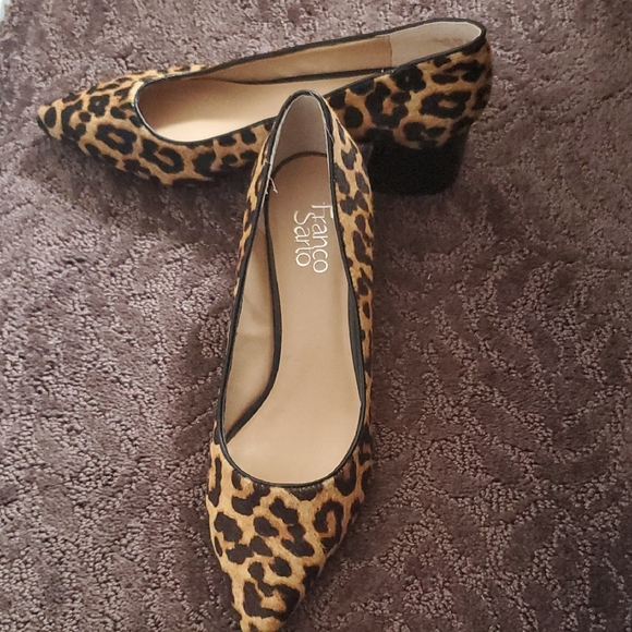 Franco Sarto Shoes - Franco Sarto Leopard Print Heels